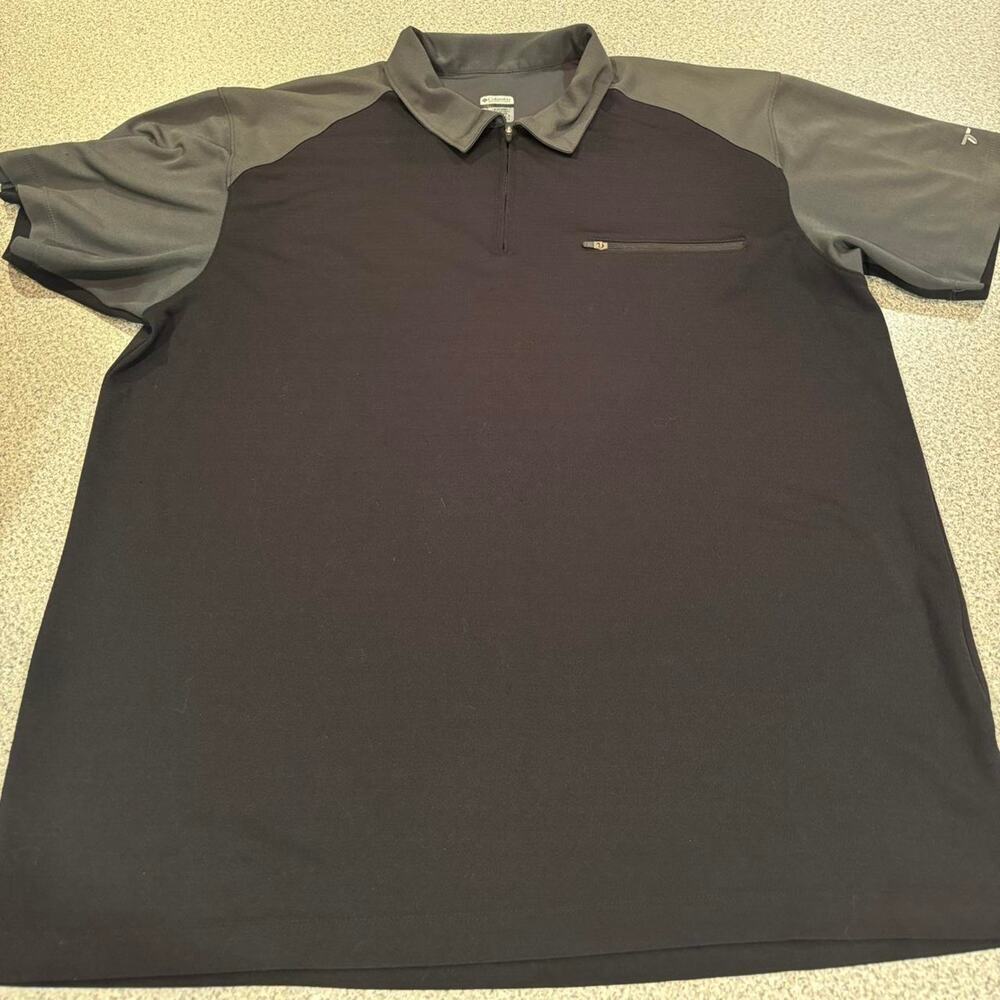 Columbia Half-Zip Performance Polo - Big Sky Brewing Co. Embroidered - XXL